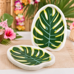 Luau Vibes Leaf Shaped 9.5